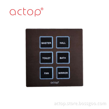 electronic fan coil thermostat